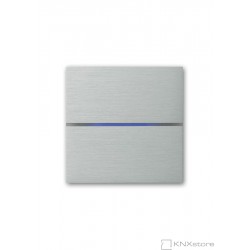 Basalte Sentido aluminium - dual - Brushed aluminium