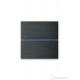 Basalte Sentido front - dual - brushed dark grey