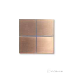Basalte Sentido aluminium - quad - Soft copper