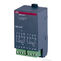 BE/M4.24.1 Modul binárního vstupu, 4-násobný, 12/24 V AC/DC