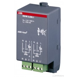 ES/M2.230.1 Modul elektronického spínacího akčního členu, 2-násobný, 115/230 V AC