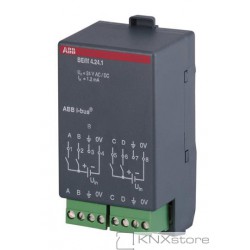 ABB Modul binárního vstupu, 4-násobný, 12/24 V AC/DC