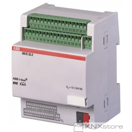 ABB KNX Řadový universální 32cestný vstup/výstup (koncentrátor)