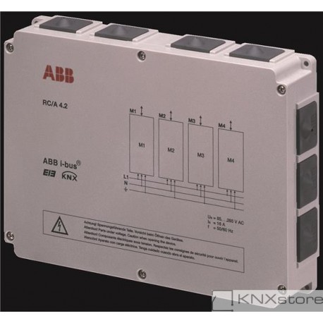 ABB KNX Řídicí lokální jednotka pro 4 moduly, nástěnná