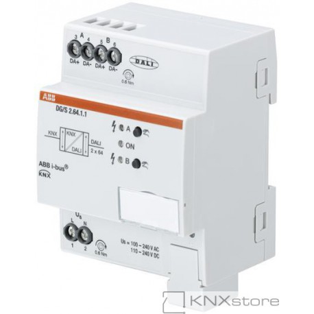 ABB Řadové rozhraní KNX/DALI Basic, 2násobné