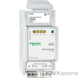 Schneider Electric KNX modul binárních vstupů REG-K/4x230