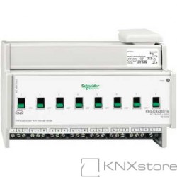 Schneider Electric KNX spínací akční člen REG-K/8x230/16+manuální režim