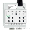 Schneider Electric KNX žaluziový akční člen REG-K/4x24/6+manuální režim