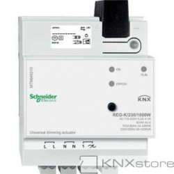 Schneider Electric KNX univerzální stmívací akční člen REG-K/230/1000W