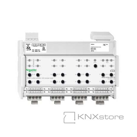 KNX žaluziový/spínací akční člen REG-K/8x/16x/10