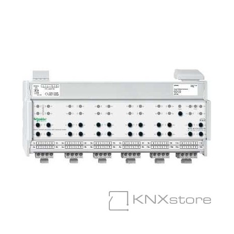 KNX žaluziový/spínací akční člen REG-K/12x/24x/10