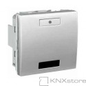 Schneider Electric KNX Unica TOP multifunkční tlačítko 1-nás. s IČ přijímačem