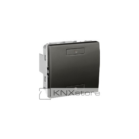 KNX Unica TOP multifunkční tlačítko 1-nás., grafit
