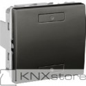 Schneider Electric KNX Unica TOP multifunkční tlačítko 1-nás., grafit