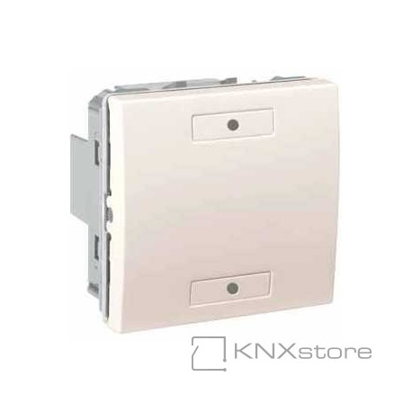 KNX Unica multifunkční tlačítko 1-nás., ivory