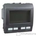 Schneider Electric KNX Unica TOP regulátor teploty místnosti s displejem, grafit