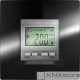 Schneider Electric KNX Unica TOP regulátor teploty místnosti s displejem, alu