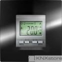 Schneider Electric KNX Unica TOP regulátor teploty místnosti s displejem, aluminium