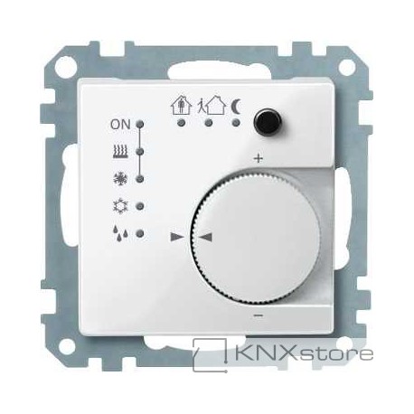 Schneider Electric Merten KNX - System M - řídicí modul pokojové teploty - polar wh.