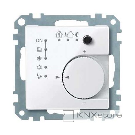 Schneider Electric Merten KNX - System M - řídicí modul pokojové teploty - active wh.