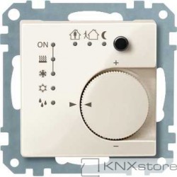 Schneider Electric Merten KNX - System M - řídicí modul pokojové teploty - white cream
