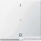 Schneider Electric Merten KNX - System M - kryt pro 1-násobný tlač. modul - 1/0 - white cream