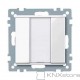 Schneider Electric Merten KNX - System M - tlač. panel 1-násobný plus - white cream
