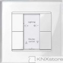 Schneider Electric Merten KNX - System M - tlač. panel 2-násobný plus - polar wh.