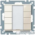 Schneider Electric Merten KNX - System M - tlač. panel 4-násobný plus - white cream