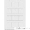 Schneider Electric Merten KNX-System M-archy štítků pro tlač. panely s IČ přijímačem-polar white