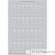 Schneider Electric Merten KNX-System M-archy štítků pro tlačítkové panely s IČ přijímačem-silver