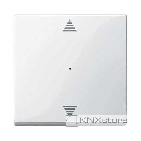 Schneider Electric Merten KNX - System M - kryt pro 1-násobný tlač. modul - šipky - polar wh.