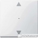 Schneider Electric Merten KNX - System M - kryt pro 1-násobný tlač. modul - šipky - polar wh.