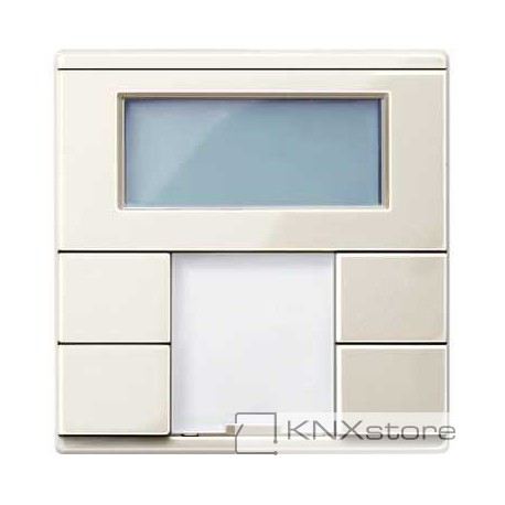 Schneider Electric Merten KNX - System M - multifunkční tlač. panel - 2-nás. plus+RTC - white cream