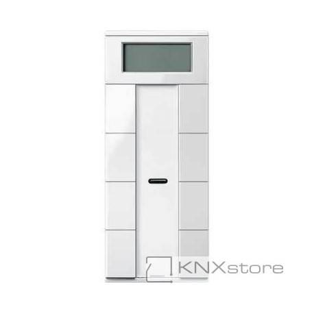 Schneider Electric Merten KNX - System M - multifunkční tlač. panel - 4nás. plus+RTC+IČ - polar wh.