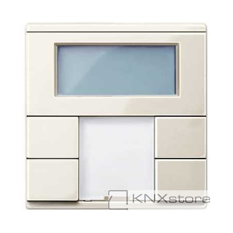 Schneider Electric Merten KNX - System M - regulátor teploty místnosti s displejem - white cream