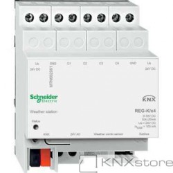 Schneider Electric KNX meteorologická stanice REG-K/4-násobná