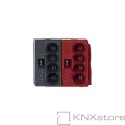 KNX sběrnicové svorky WAGO, červeno/černé (50 ks)
