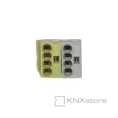KNX odbočkové svorky WAGO, žluto/bílé (50 ks)
